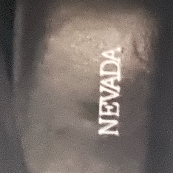 Nevada combat boots leather lace up winter fall moto biker black silver classy - Picture 9 of 10